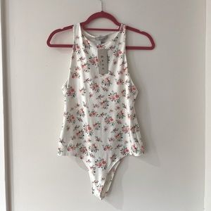 Floral Bodysuit Size M